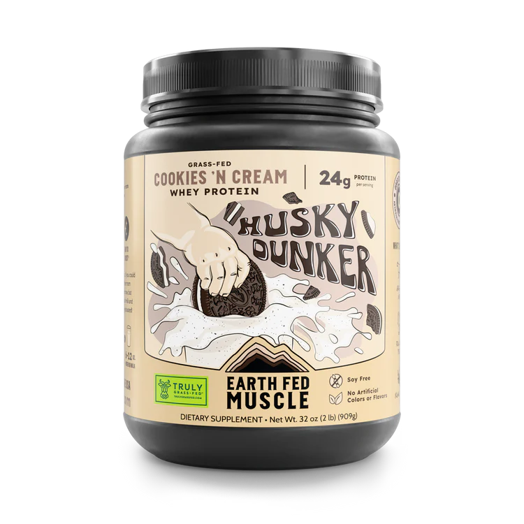 Husky Dunker Cookies&Cream Grass Fed Protein