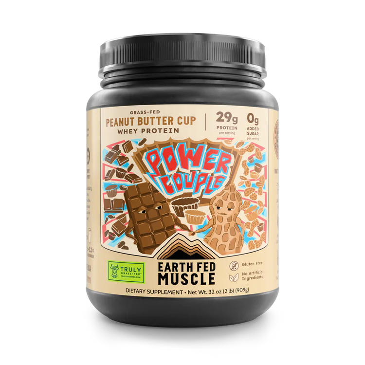 Power Couple Peanut Butter Cup Grass-Fed Protein